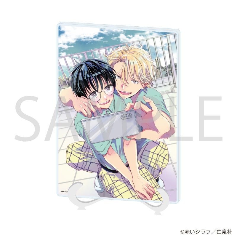 『花丸100号記念フェア』アクリルアートボード(A5サイズ)01/友情バイブレーション