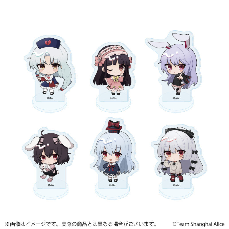 『東方Project』アクリルぷちスタンド03/病みかわいいver. コンプリートセット(全6種)(ミニキャライラスト)