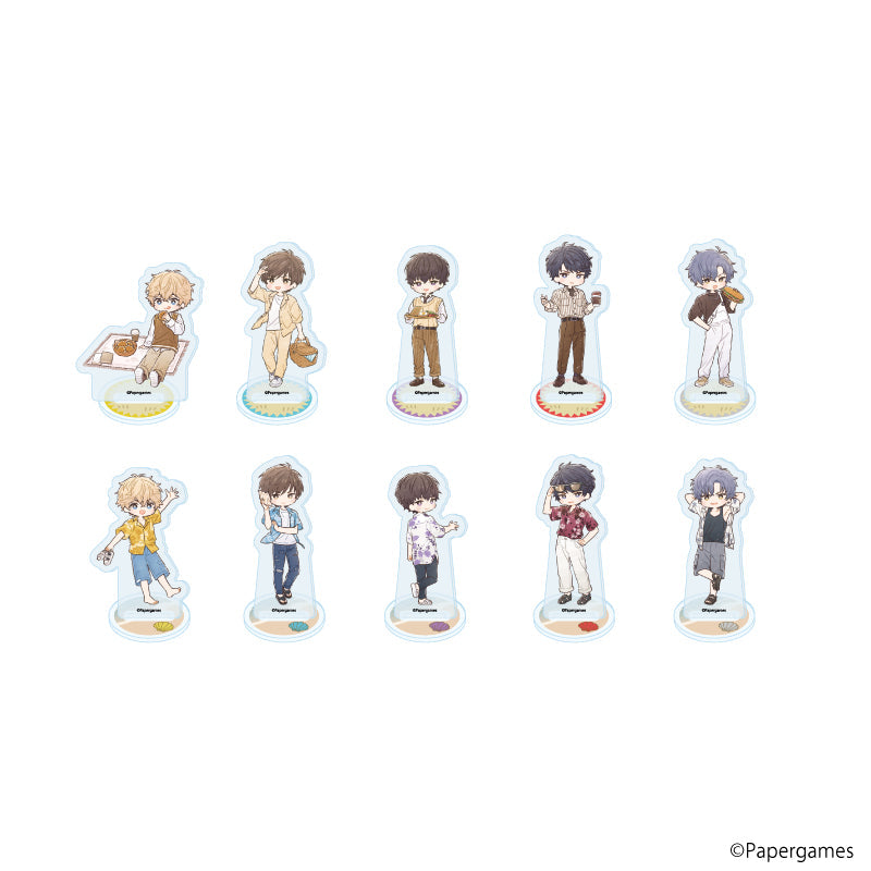 『恋とプロデューサー~EVOL×LOVE~』アクリルぷちスタンド11/セット1 コンプリートセット(全10種)(グラフアートイラスト)