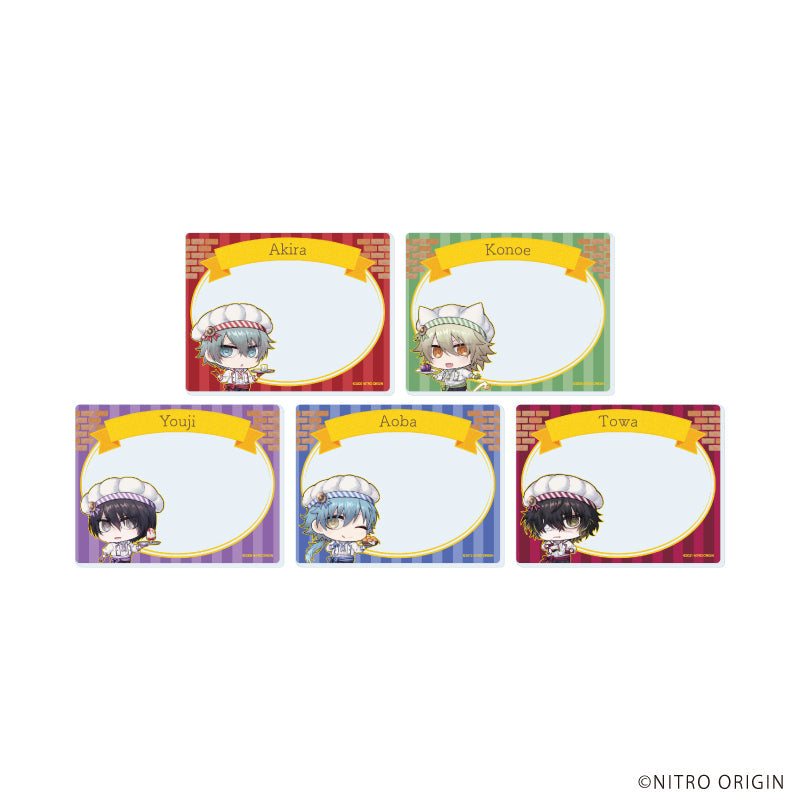 『ニトロキラル』アクリルカード03/コンプリートセット(全5種)(描き下ろしちみキャラ)