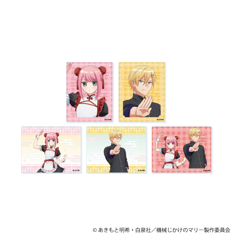 『機械じかけのマリー』アクリルカード01/コンプリートセット(全5種)(描き下ろしイラスト)