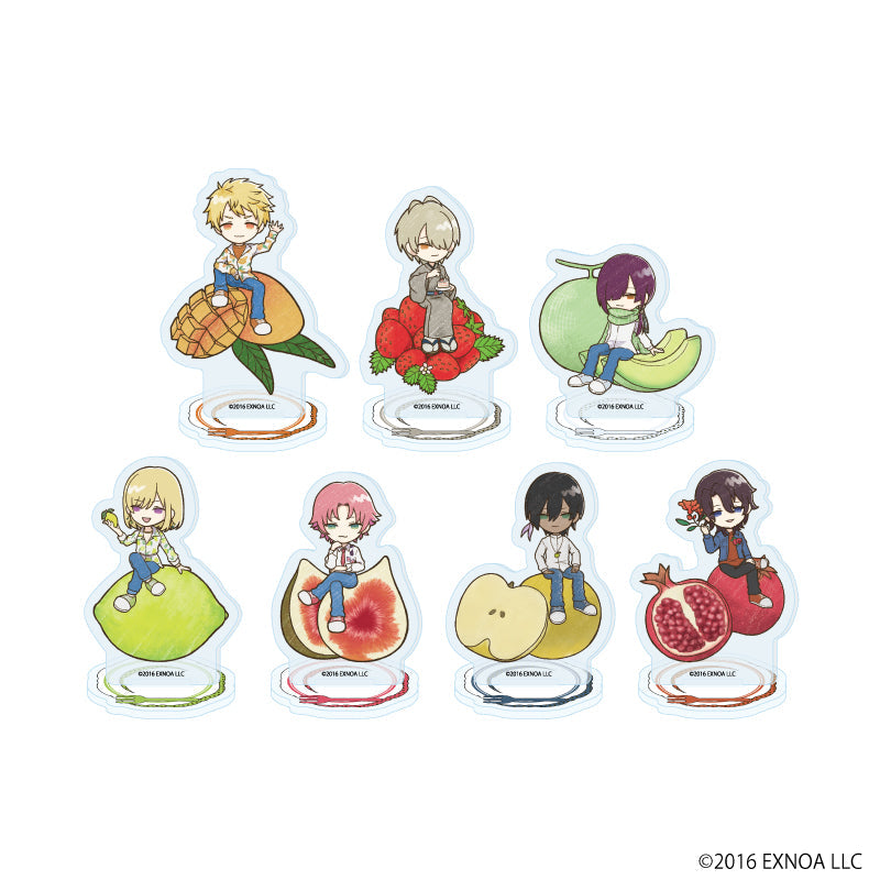 『文豪とアルケミスト』アクリルぷちスタンド21/フルーツver. コンプリートセット(全7種)(グラフアートイラスト)