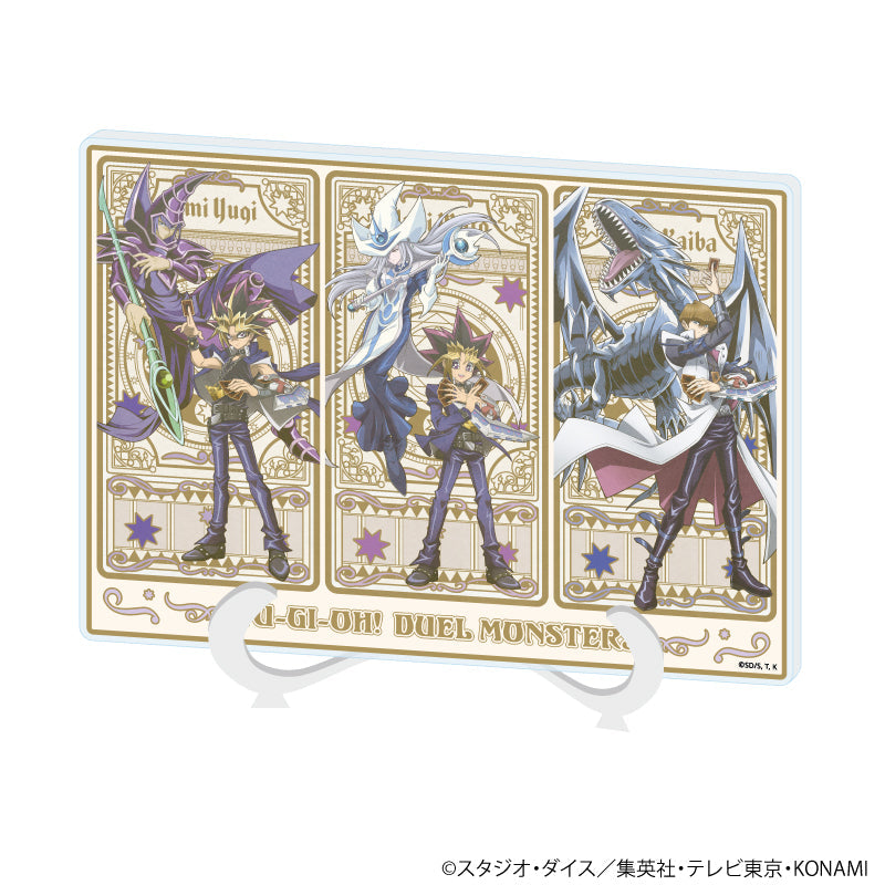 『遊☆戯☆王デュエルモンスターズ』アクリルアートボード(A5サイズ)04/集合デザイン(ANTRAITEイラスト)