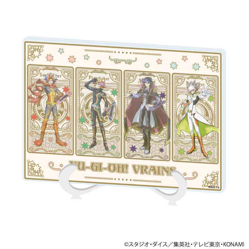『遊☆戯☆王VRAINS』アクリルアートボード(A5サイズ)04/集合デザイン(ANTRAITEイラスト)