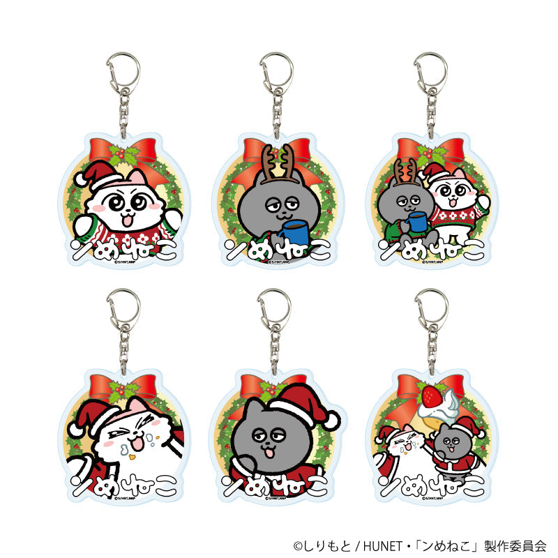 ンめねこ』缶バッジ01/コンプリートセット(全6種)(描き下ろしイラスト