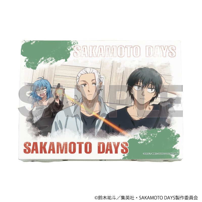 『SAKAMOTO DAYS』キャンバスボード10/坂本太郎&南雲&赤尾リオン(場面写イラスト)