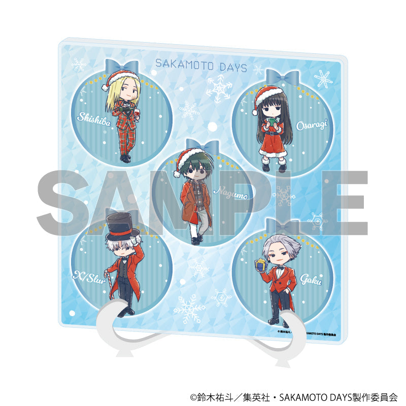 『SAKAMOTO DAYS』アクリルアートボード08/デザインB クリスマスver.(グラフアートイラスト)
