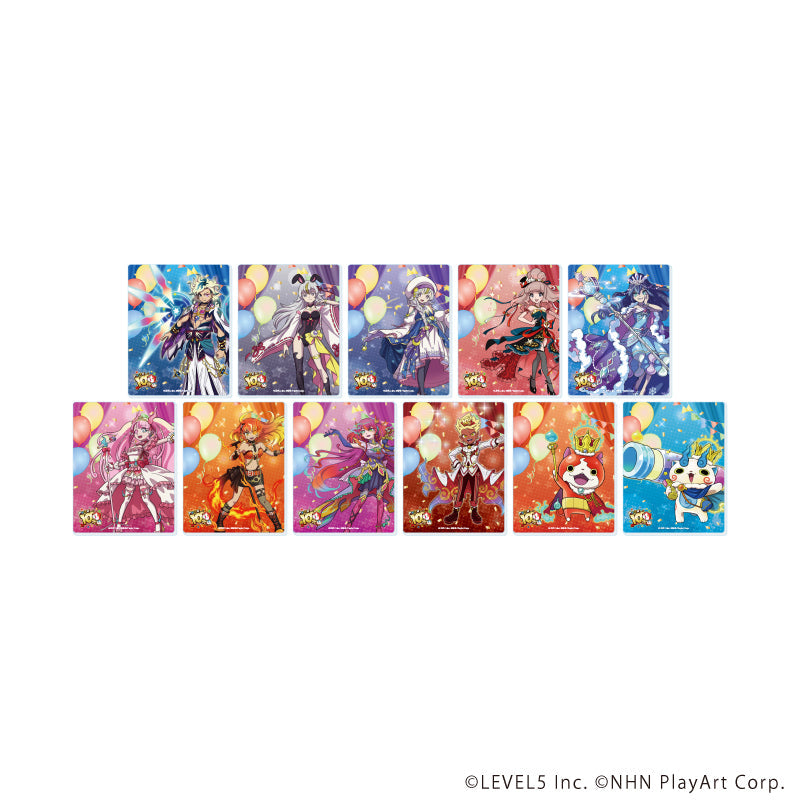 『妖怪ウォッチ ぷにぷに』アクリルカード01/コンプリートセット(全11種)(公式イラスト)