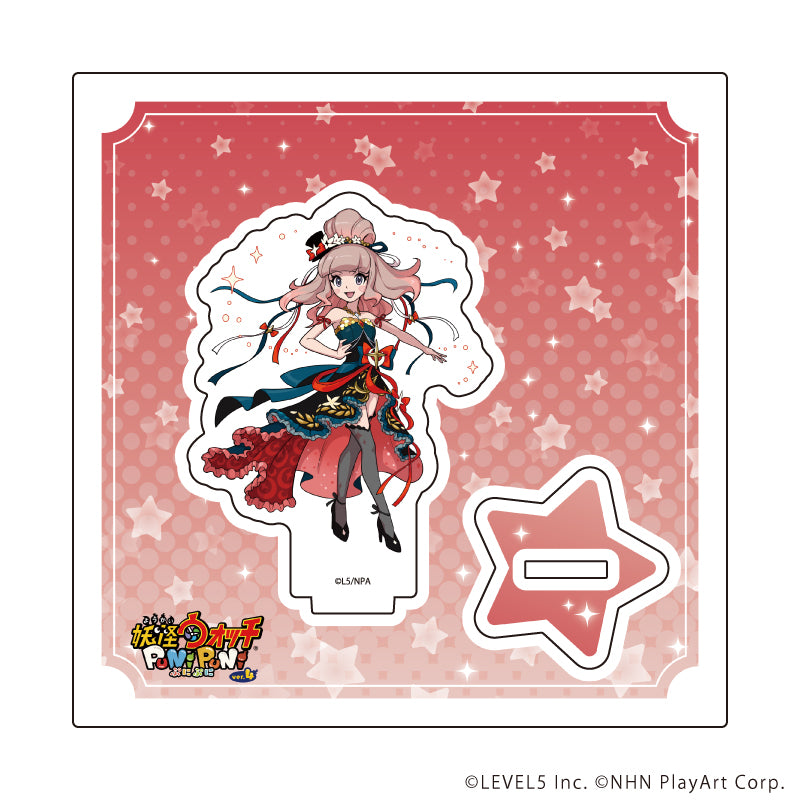 『妖怪ウォッチ ぷにぷに』アクリルスタンドプレート04/ミスコン エルゼメキア(公式イラスト)