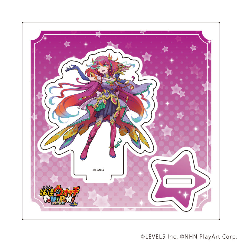 『妖怪ウォッチ ぷにぷに』アクリルスタンドプレート08/雲雀朱音 2ndコーデ(公式イラスト)