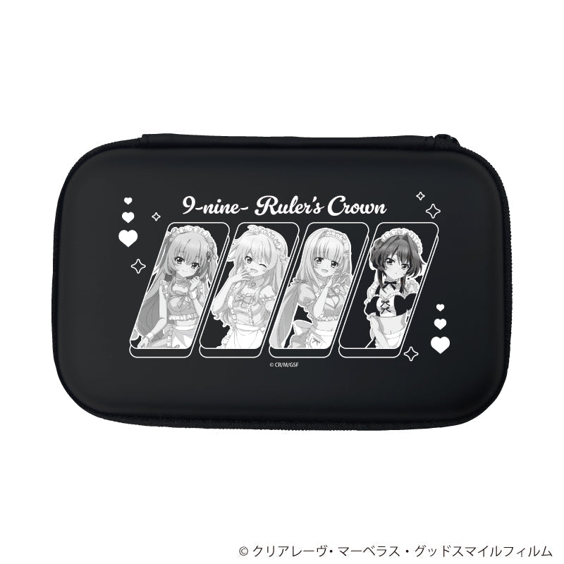 『9-nine- Ruler's Crown』モバイルアクセサリーケース01/集合デザイン メイドver.(描き下ろしイラスト)