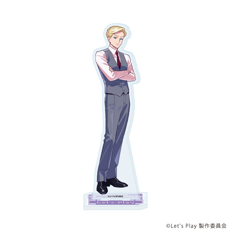 『Let’s Play クエストだらけのマイライフ』アクリルスタンド03/チャールズ・ジョーンズ(公式イラスト)