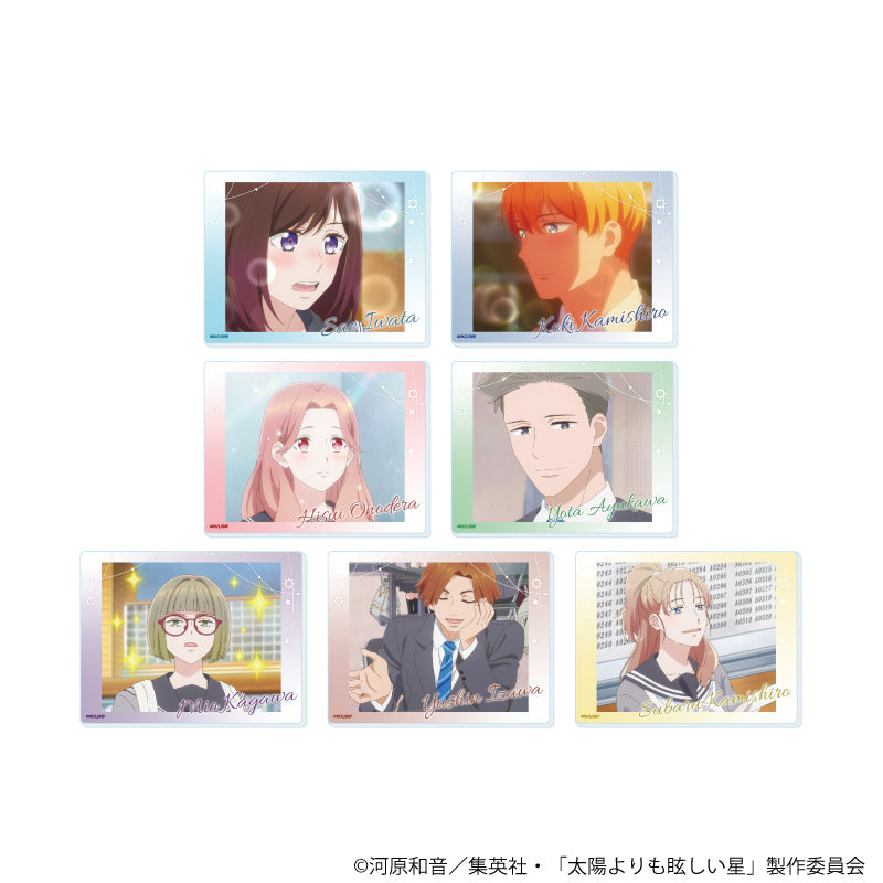 『太陽よりも眩しい星』アクリルカード01/コンプリートセット(全7種)(場面写イラスト)