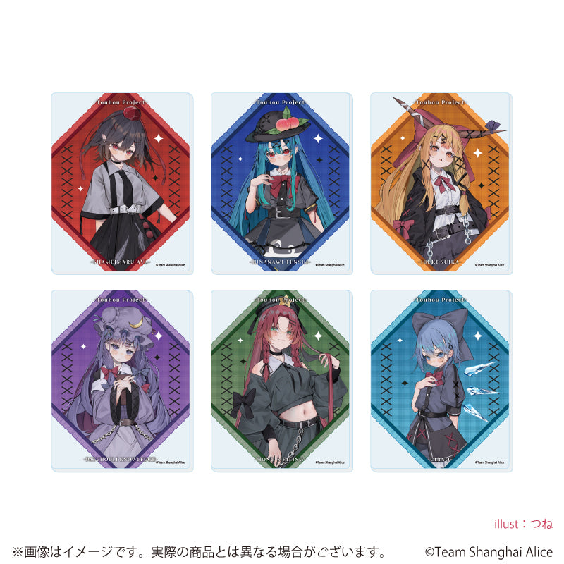 『東方Project』アクリルカード04/病みかわいいver. コンプリートセット(全6種)(描き起こしイラスト)
