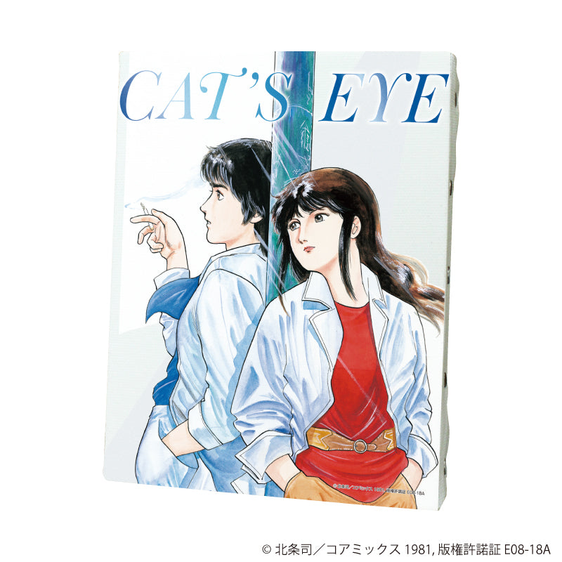 『キャッツ♥アイ』キャンバスボード01/来生 瞳&内海 俊夫(公式イラスト)