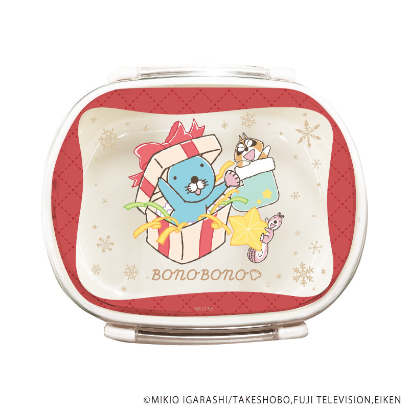 『ぼのぼの』キャラランチボックス04/クリスマスver.集合デザイン(公式イラスト)