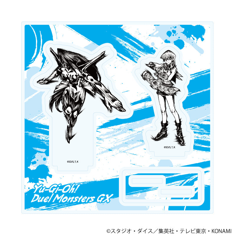 『遊☆戯☆王デュエルモンスターズGX』アクリルスタンドプレート07/天上院明日香(墨絵イラスト)