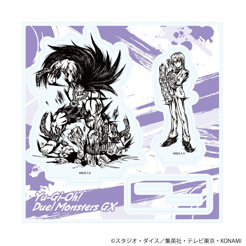 『遊☆戯☆王デュエルモンスターズGX』アクリルスタンドプレート08/エド・フェニックス(墨絵イラスト)
