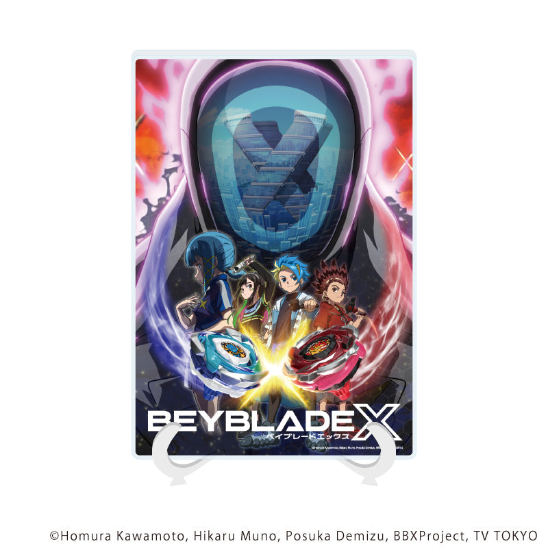 『BEYBLADE X』アクリルアートボード(A5サイズ)04/シーズン3 キービジュアル