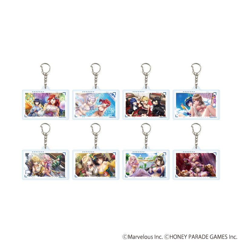 『ドルフィンウェーブ』アクリルキーホルダー12/A コンプリートセット(全8種)(公式イラスト)