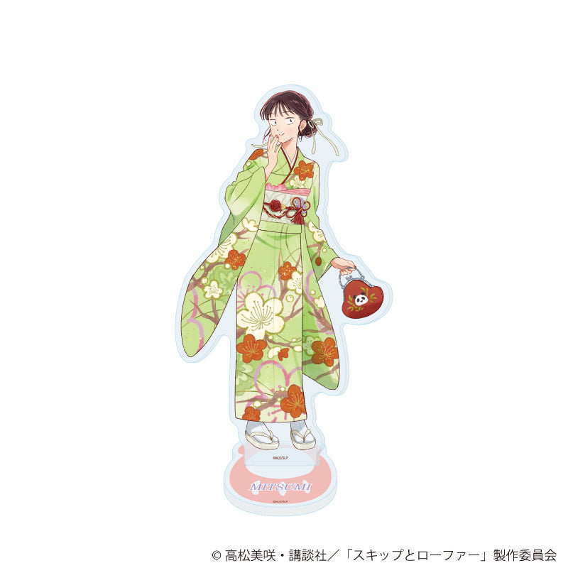 『スキップとローファー』アクリルスタンド20/岩倉美津未 お正月ver.(描き下ろしイラスト)