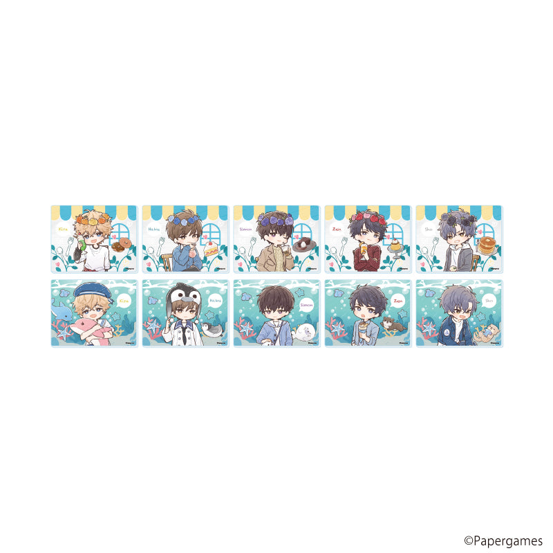 『恋とプロデューサー~EVOL×LOVE~』アクリルカード04/セット1 コンプリートセット(全10種)(グラフアートイラスト)