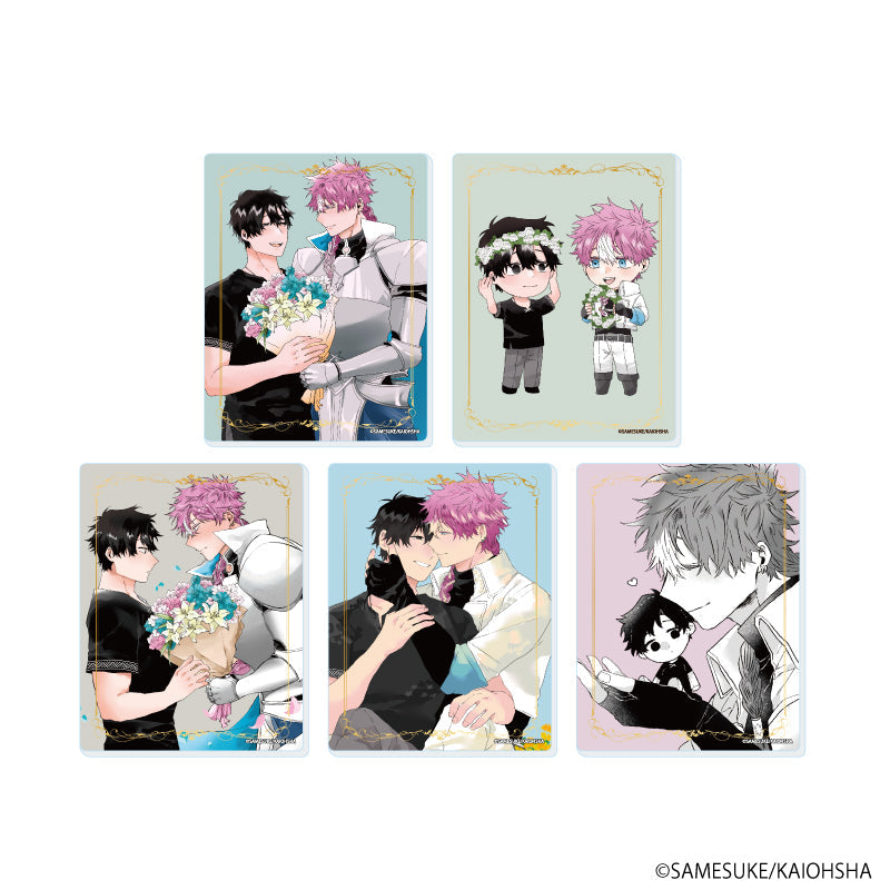 『勇者は村人Aに恋をする』アクリルカード01/コンプリートセット(全5種)(公式&描き下ろしイラスト)