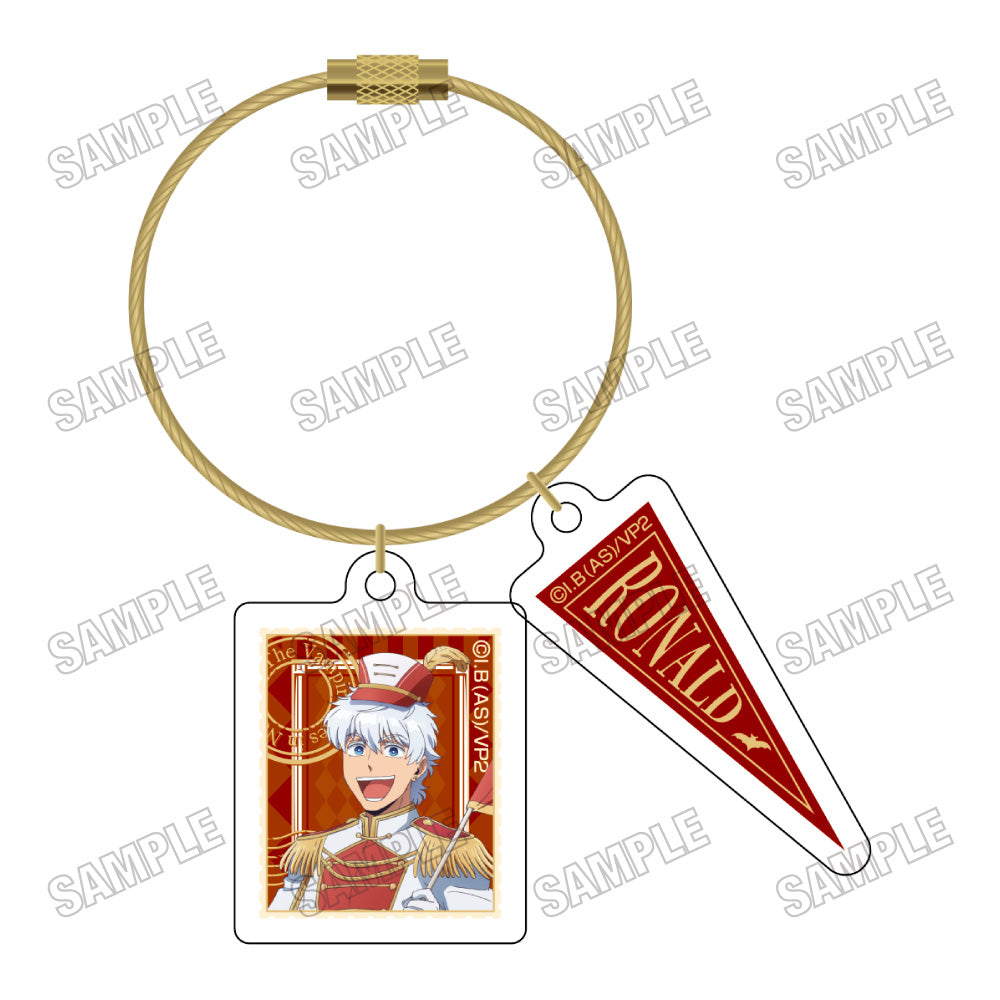 『吸血鬼すぐ死ぬ2』描き下ろしワイヤーアクリルキーホルダー【観光パレードver.】2ロナルド