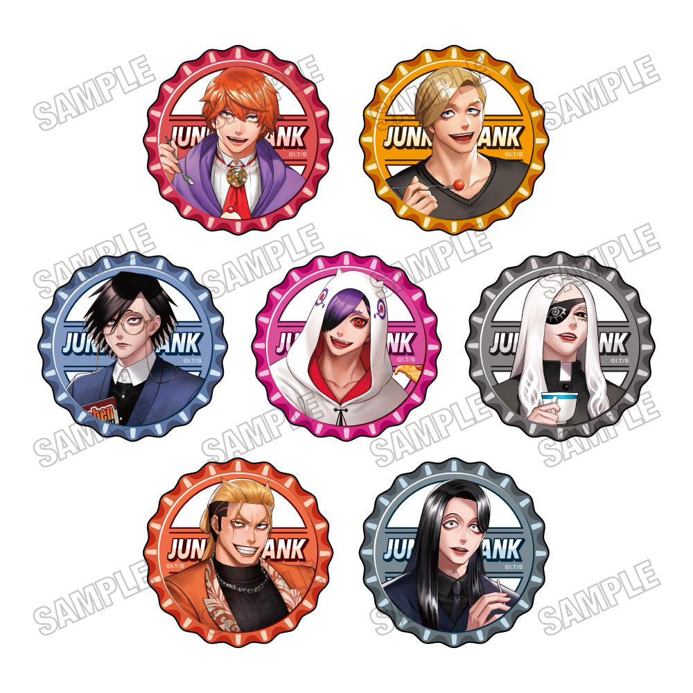 『ジャンケットバンク』描き下ろしアクリルバッジコレクション【ジョイキッチンver.】【BOX】