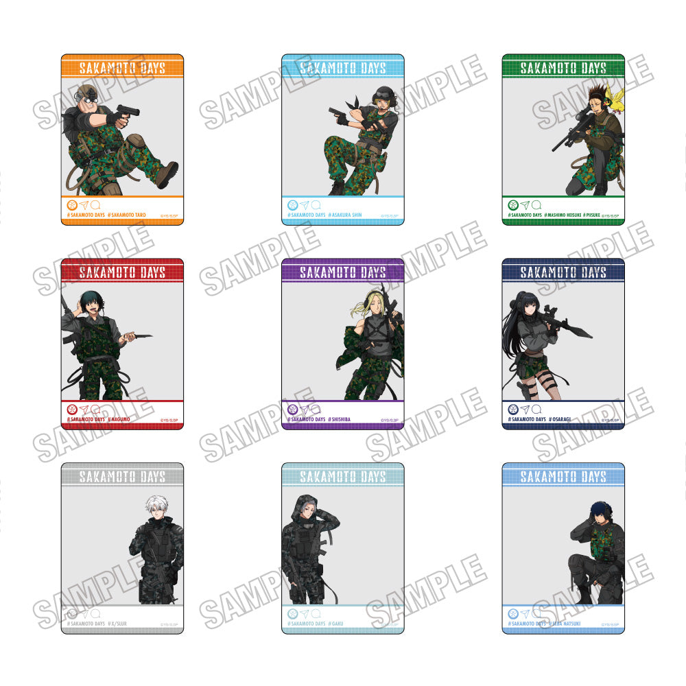 『SAKAMOTO DAYS』描き下ろしSNS風クリアカードコレクション【サバイバルゲームver.】【BOX】