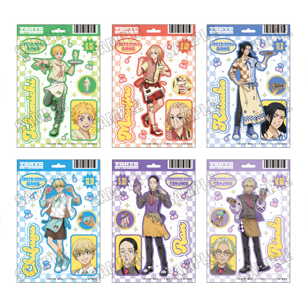 『東京リベンジャーズ』描き下ろしイラストカードセット【スイーツダイナーver.】