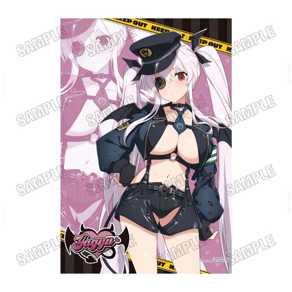 『閃乱カグラ』描き下ろしB2タペストリー【デビルポリスver.】4柳生