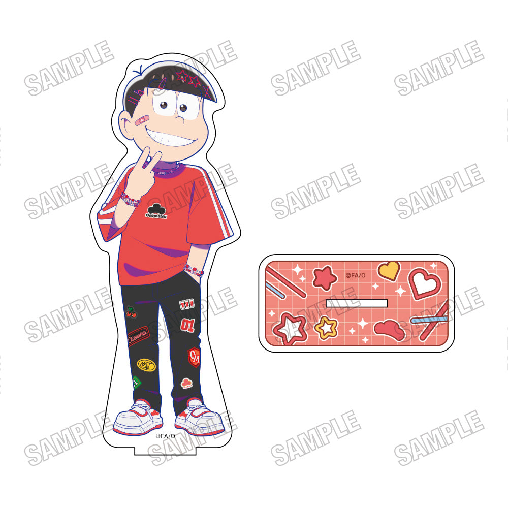 『おそ松さん』描き下ろしBIGアクリルスタンド【デコラver.】1おそ松