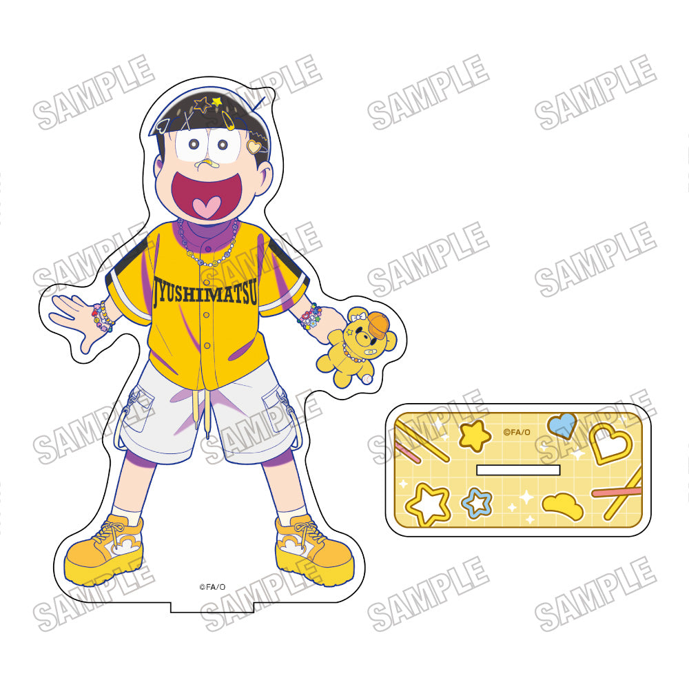 『おそ松さん』描き下ろしBIGアクリルスタンド【デコラver.】5十四松