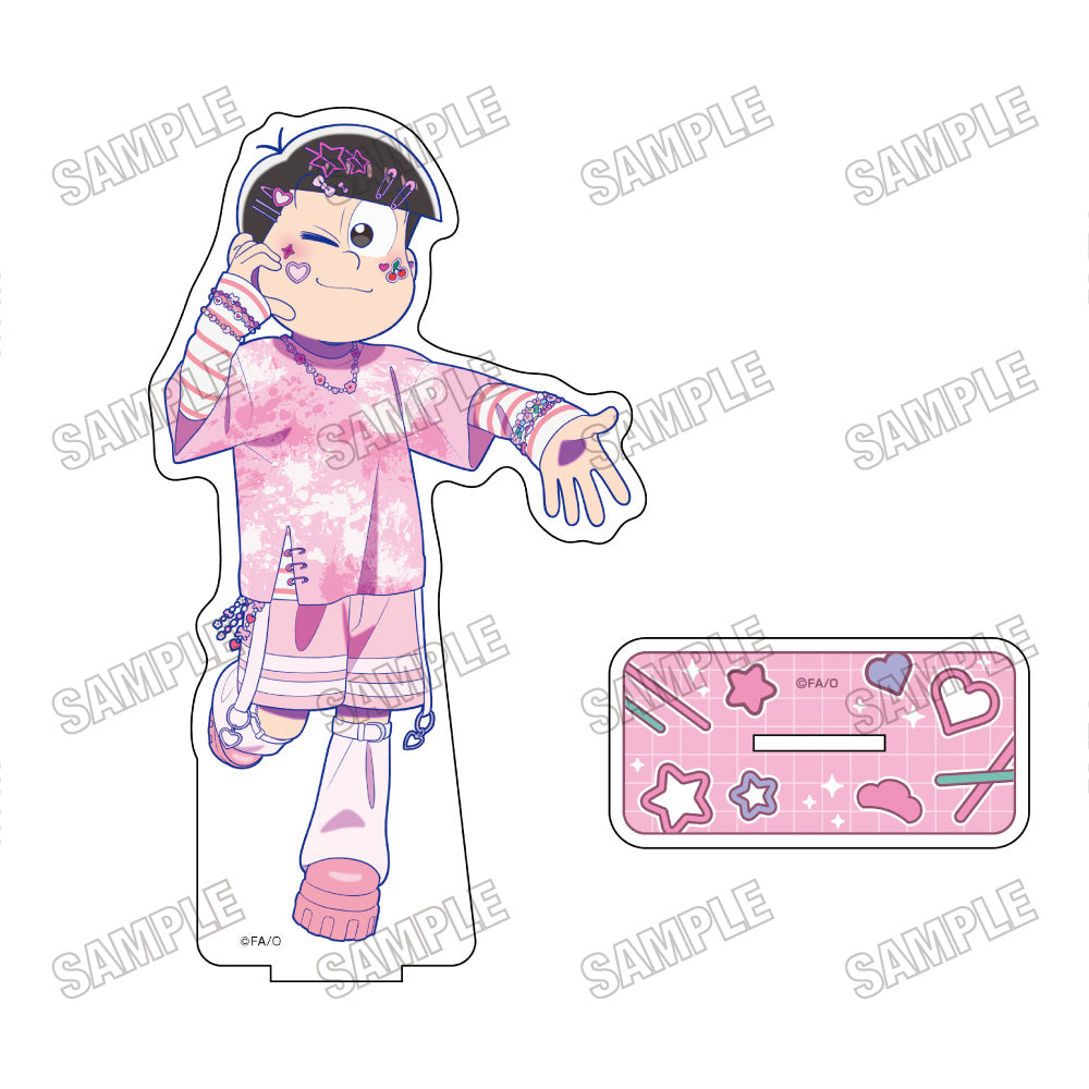 『おそ松さん』描き下ろしBIGアクリルスタンド【デコラver.】6トド松