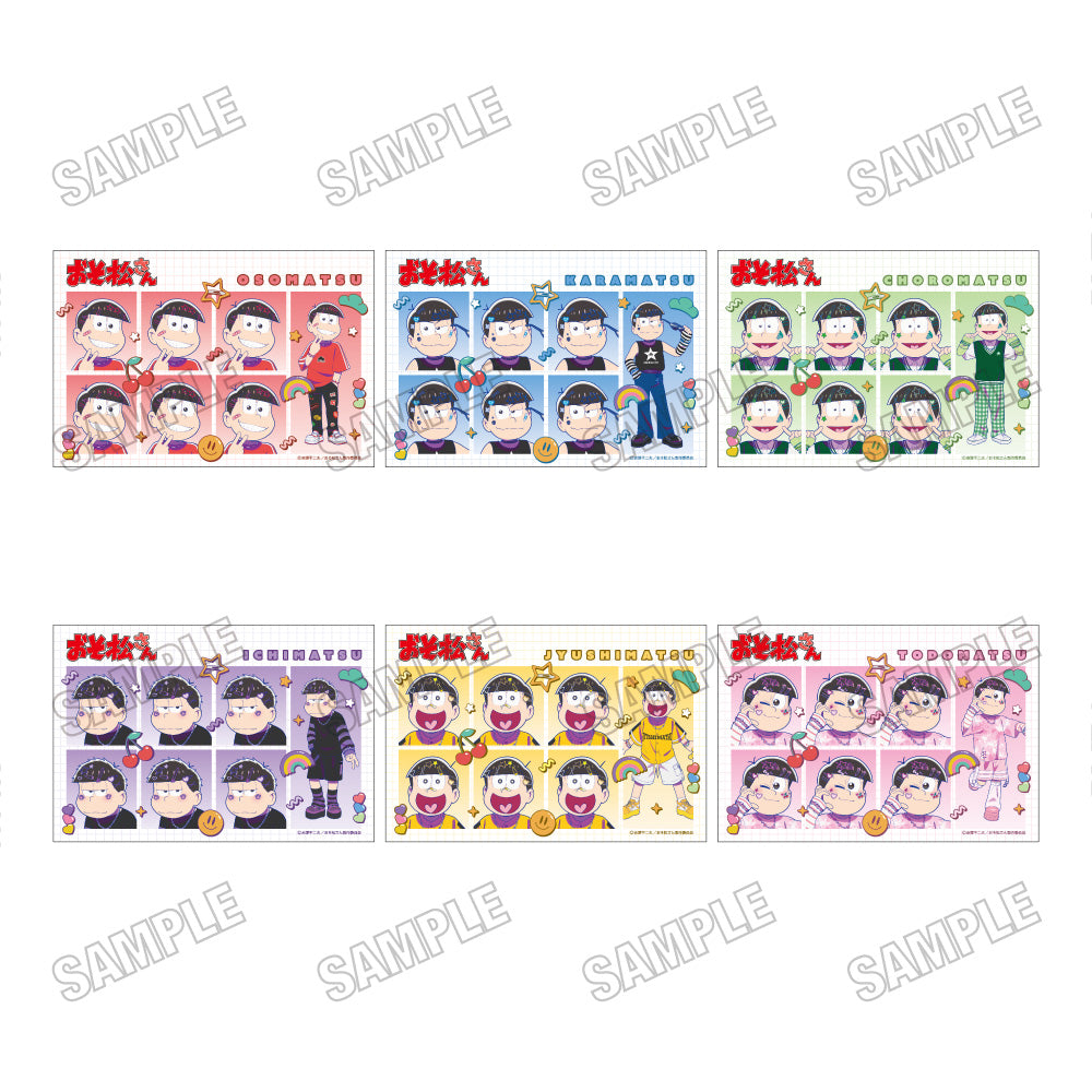 『おそ松さん』描き下ろしイラストカードセット【デコラver.】