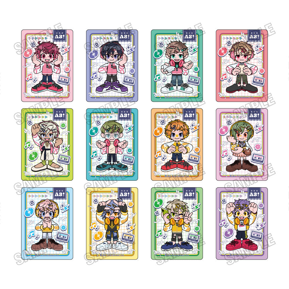 『A3!』ミニキャラクリアカードコレクション vol.1【BOX】