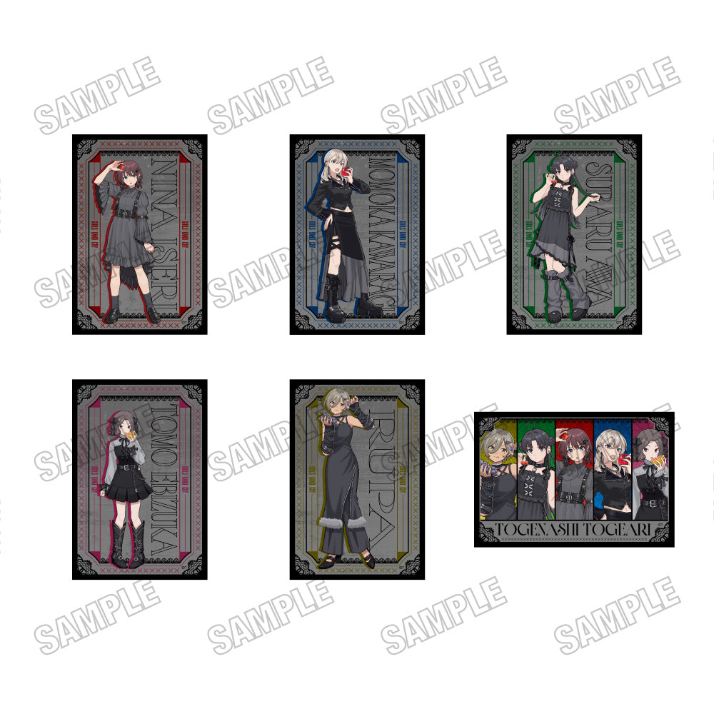 『ガールズバンドクライ』描き下ろしイラストカードセット【ブラックファッションフルーツver.】