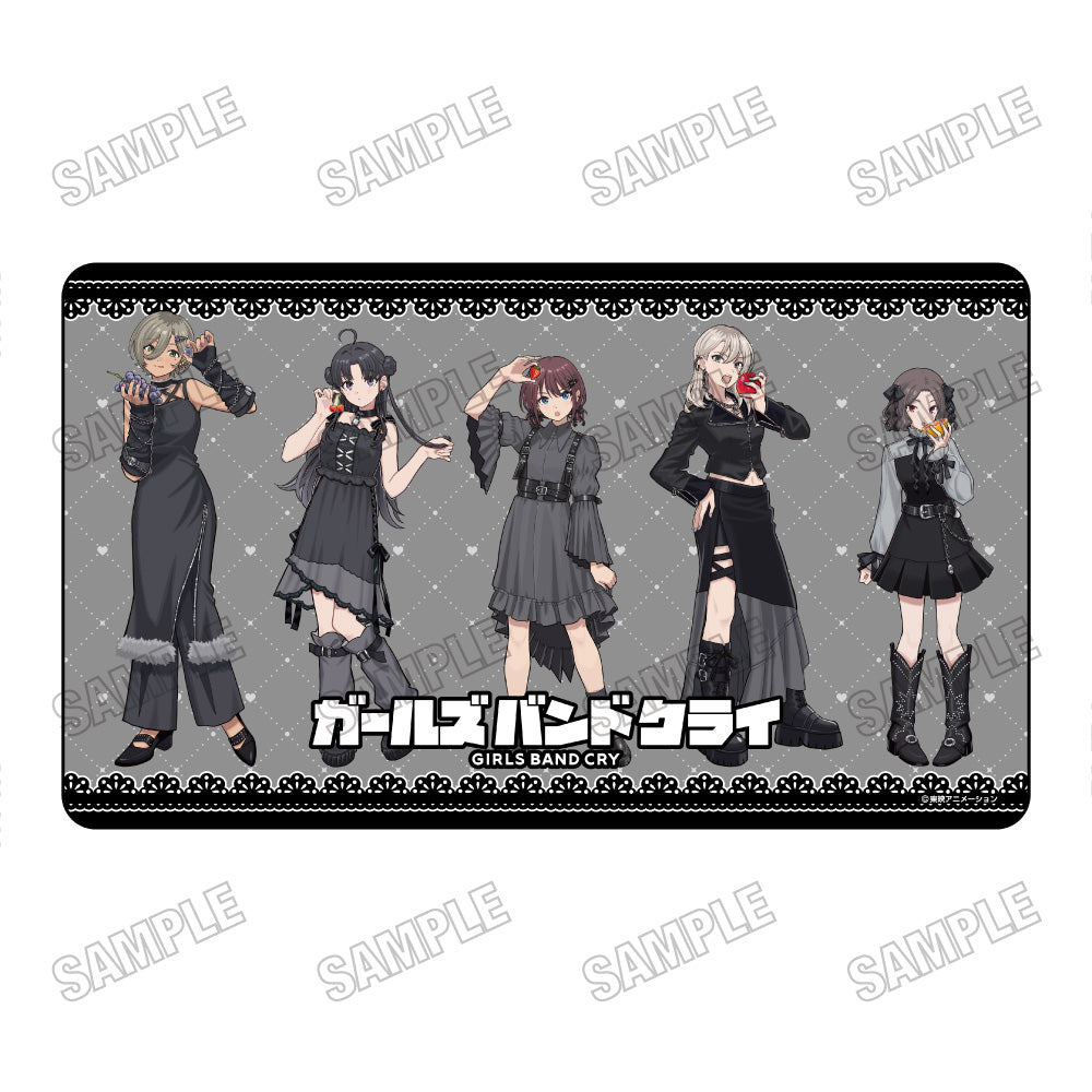 『ガールズバンドクライ』描き下ろしデスクマット【ブラックファッションフルーツver.】