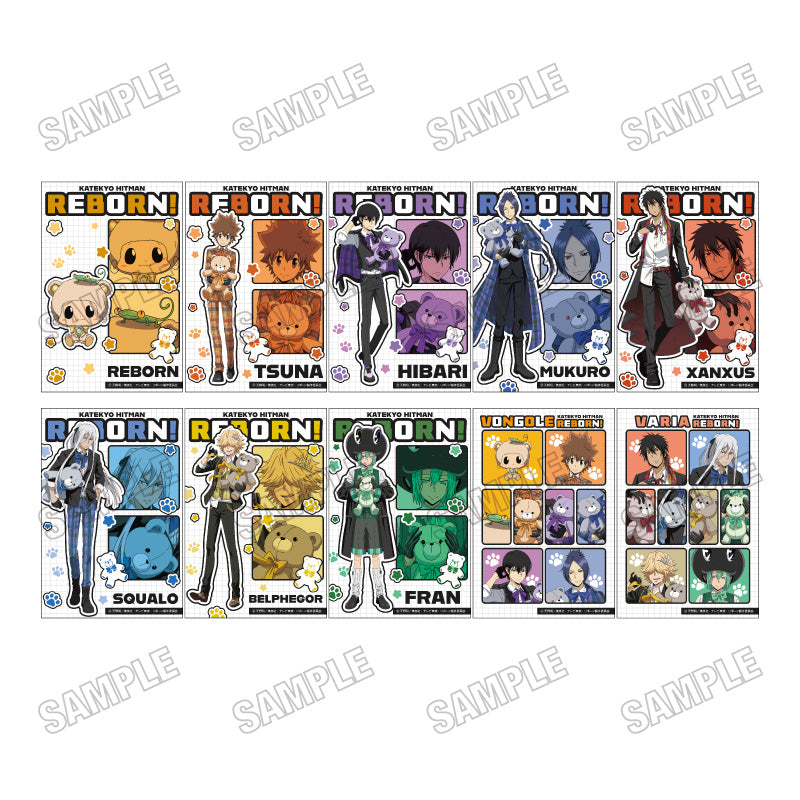 『家庭教師ヒットマンREBORN!』描き下ろしイラストカードセット【テディベアver.】