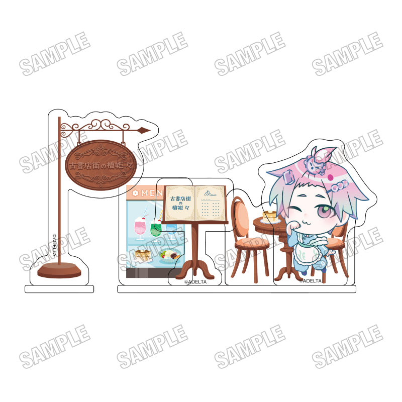 古書店街の橋姫 々』描き下ろし缶バッジコレクション【純喫茶ver