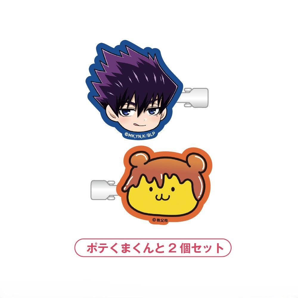 『ブルーロック』アクリルヘアクリップ_烏 旅人