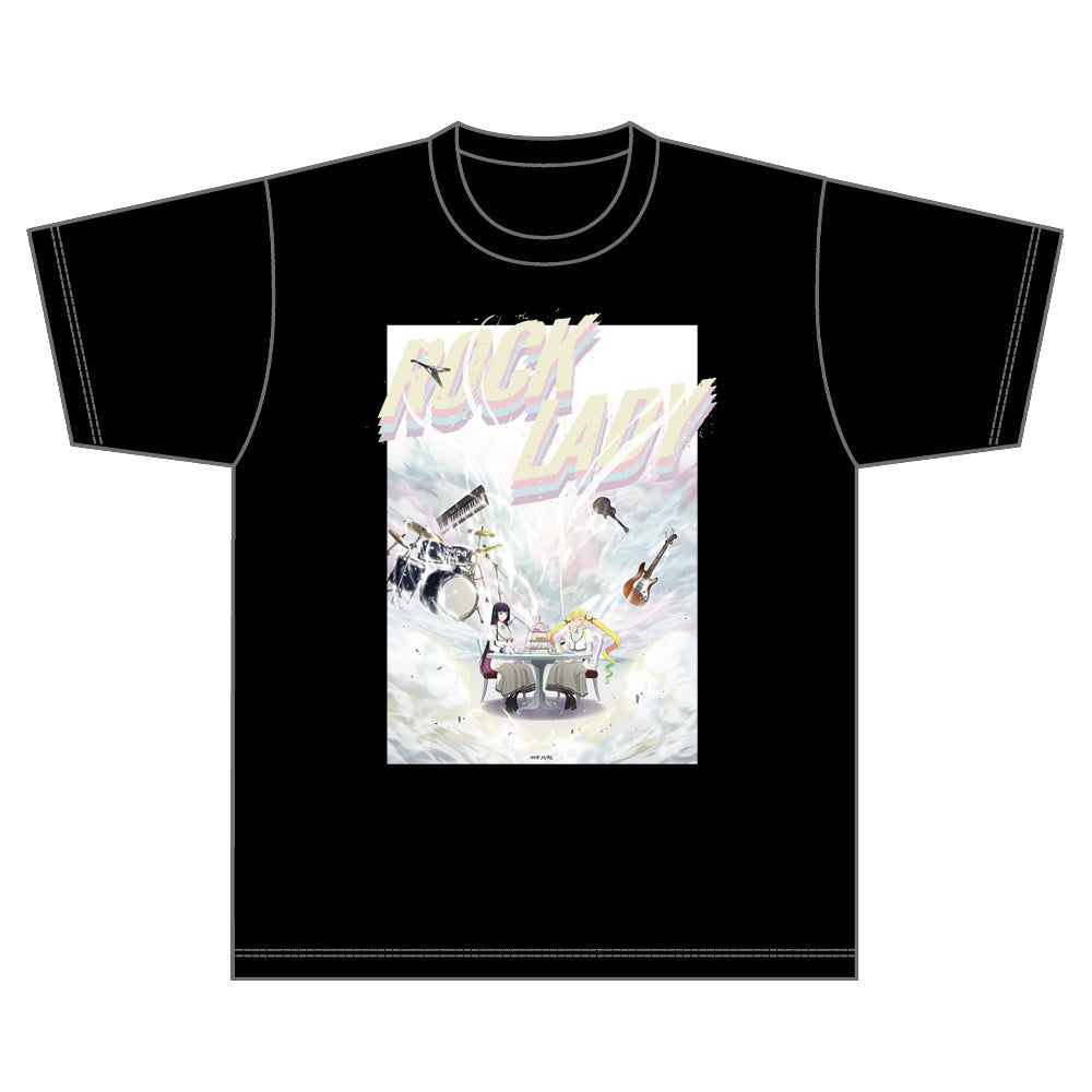 『ロックは淑女の嗜みでして』TシャツB Mサイズ