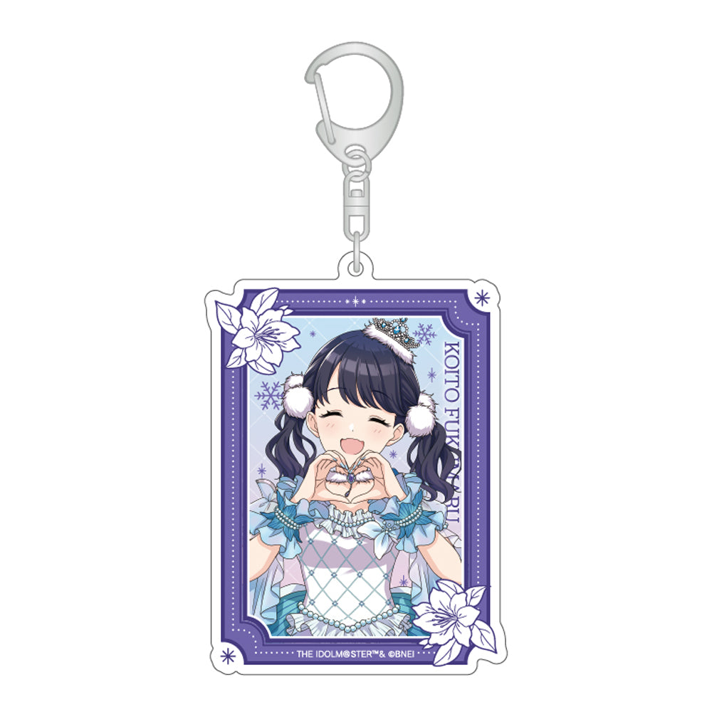『アイドルマスター シャイニーカラーズ』アクリルキーホルダー_福丸小糸 スノーマジックver.
