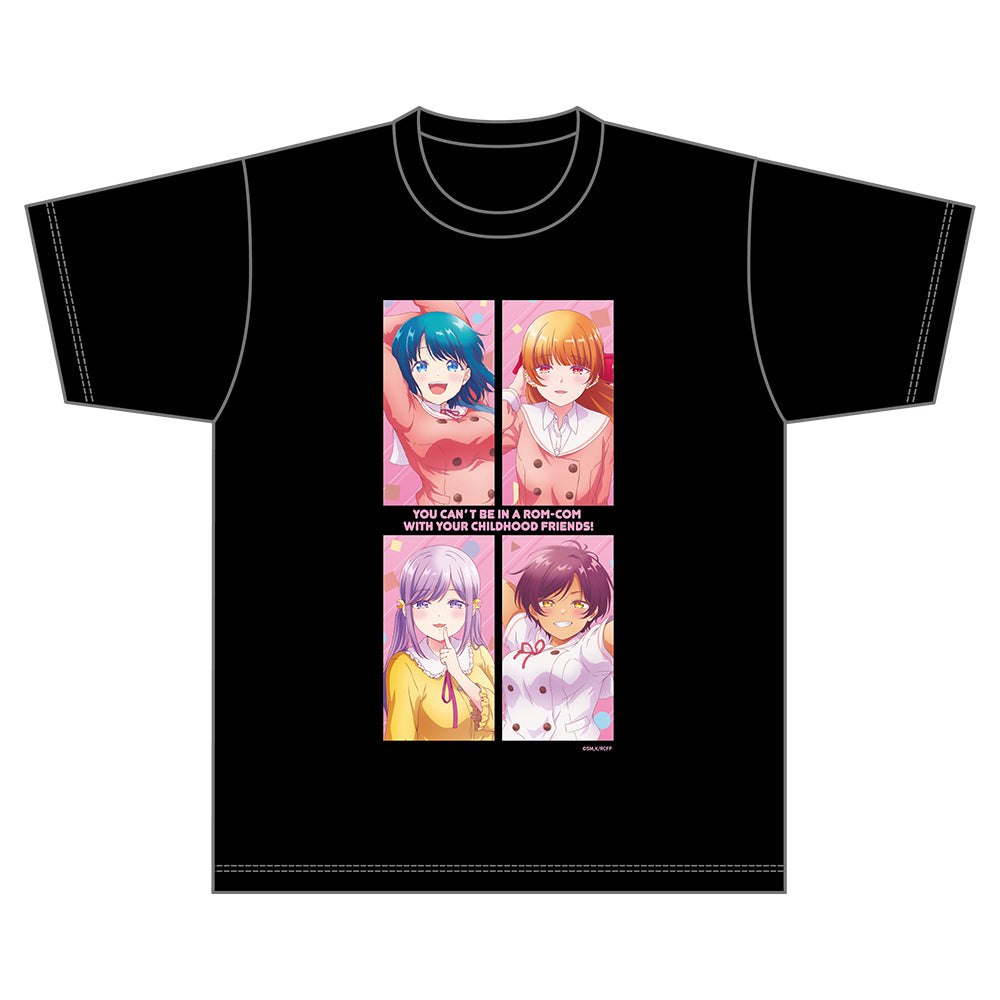 『幼馴染とはラブコメにならない』TシャツA XLサイズ