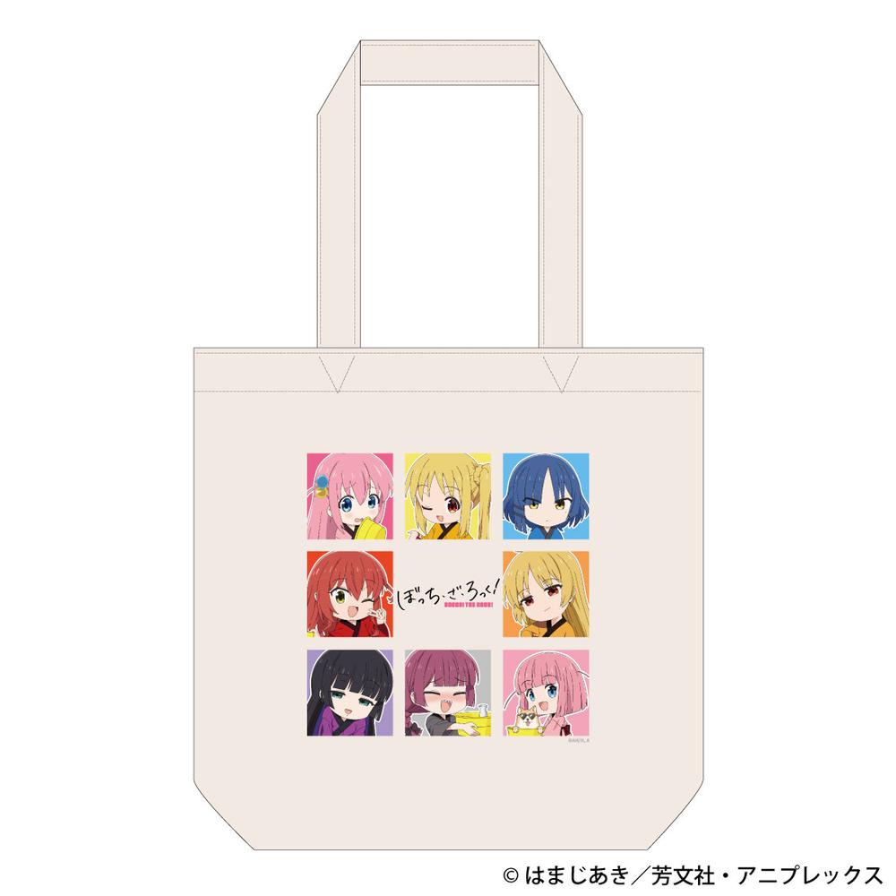 『ぼっち・ざ・ろっく!』浴衣で温泉 コットントートバッグ