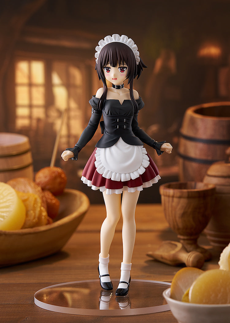 この素晴らしい世界に爆焔を！ めぐみん バイト服Ver. フィギュア この素晴らしい世界に爆焔を!』POP UP PARADE めぐみん バイト服