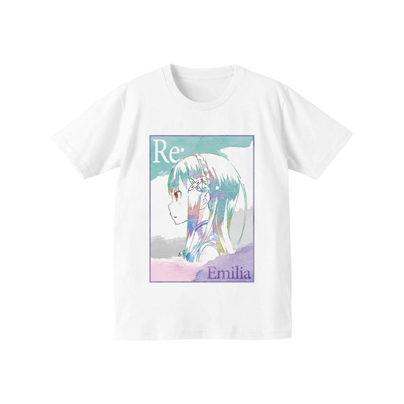 『Re:ゼロから始める異世界生活』Ani-Art Tシャツ(エミリア)メンズ【202411再販】