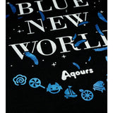 『ラブライブ!サンシャイン!!』箔プリントTシャツ(WATER BLUE NEW WORLD)メンズ【202406再販】