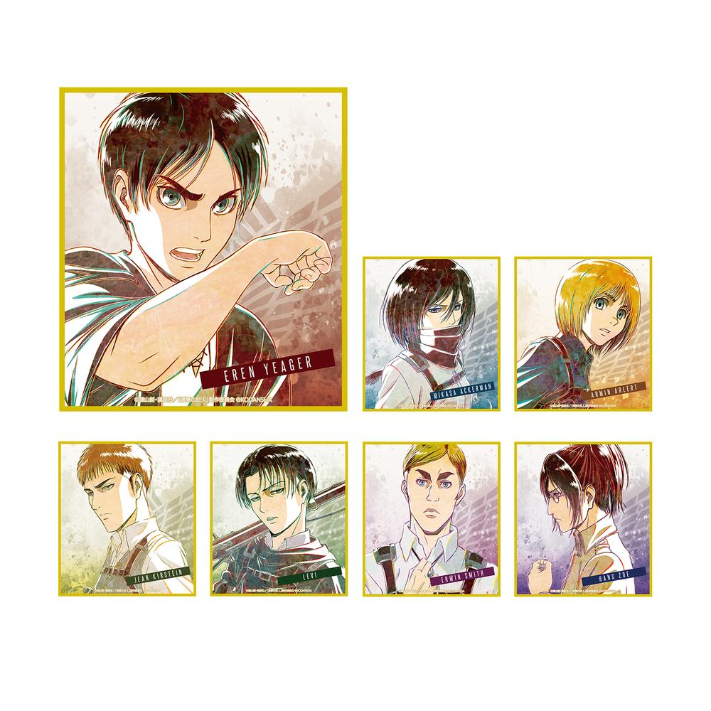 『進撃の巨人』トレーディング Ani-Art 色紙(単位/BOX)【202512再販】